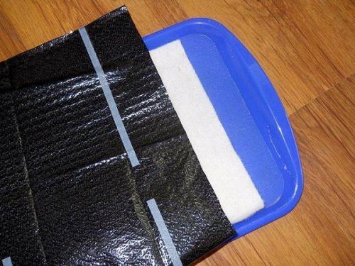 Капиллярный мат своими руками. Капиллярные маты для фиалок