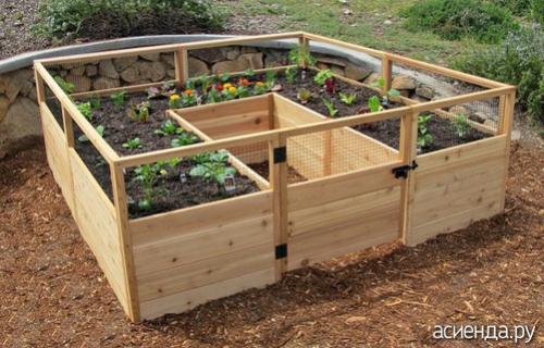 Из чего сделать высокие грядки. Пошаговая инструкция по сооружению высоких грядок 03