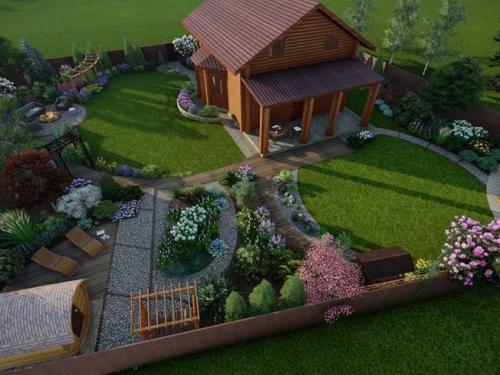 Композиции в саду своими руками из цветов. Какие растения выбрать 02