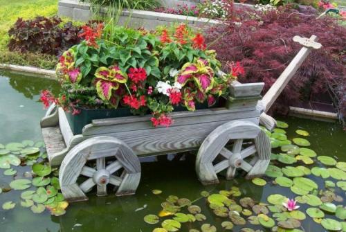 Оригинальные идеи для сада своими руками. 90 идей украшений для сада своими руками (фото)