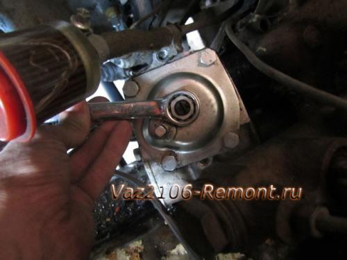 Как убрать люфт руля ВАЗ 2106. Ремонт рулевой колонки ВАЗ 2106 своими руками