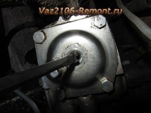 Как убрать люфт руля ВАЗ 2106. Ремонт рулевой колонки ВАЗ 2106 своими руками