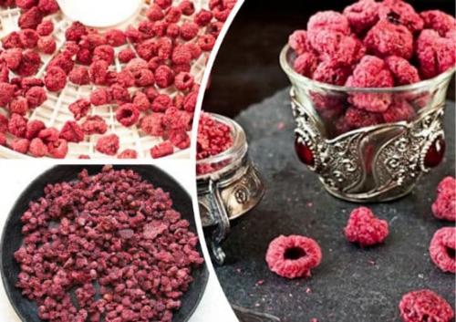 Как сушить листья малины. Полезна ли сушеная малина