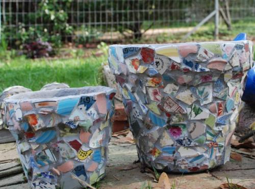 Как красиво оформить дачу. Мини-клумбы для любимой дачи