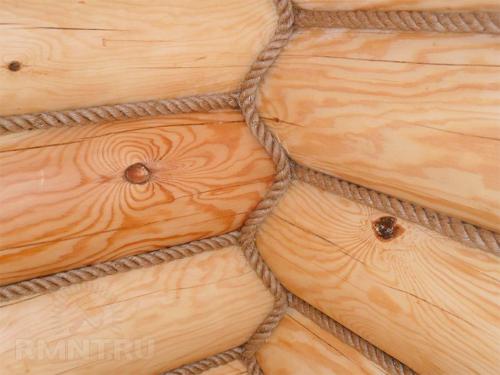 Методы утепления швов бревенчатого дома. Выбор материала 02 Методы утепления швов бревенчатого дома. Выбор материала 02