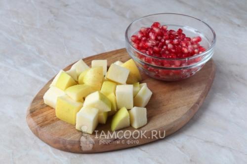 Вкусный и полезный компот из граната и яблок: рецепт и советы 01