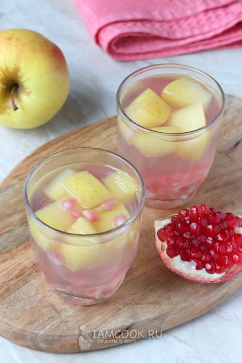 Вкусный и полезный компот из граната и яблок: рецепт и советы 11