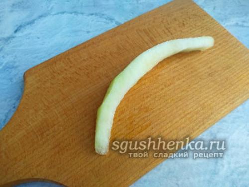 Цукаты из арбузных корок с апельсином. Как приготовить цукаты из арбузных корок: рецепт с апельсином и лимоном