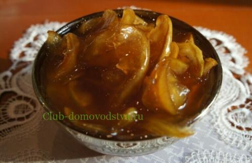 Что необходимо для приготовления прозрачного варенья из яблок