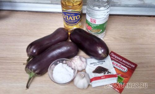Баклажаны с чесноком и зеленью на зиму без стерилизации. Жареные баклажаны с чесноком и уксусом (без стерилизации)