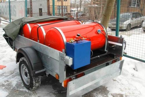 Мобильный газгольдер 1200. Мобильный газгольдер — назначение, плюсы, минусы