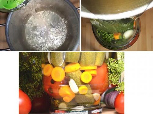 Маринад для помидор и огурцов с лимонной кислотой. Ассорти из огурцов и помидоров на зиму — самые вкусные рецепты