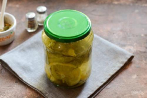 Консервирование огурцов с лимонным соком. Как приготовить Огурцы с лимоном на зиму без стерилизации