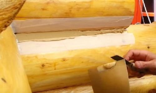 Делаем теплый шов для деревянного дома своими руками. Основные операции: 03 Делаем теплый шов для деревянного дома своими руками. Основные операции: 03