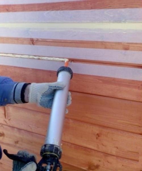 Делаем теплый шов для деревянного дома своими руками. Основные операции: 02 Делаем теплый шов для деревянного дома своими руками. Основные операции: 02