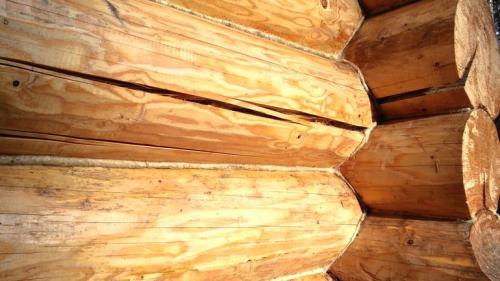 Чем заделать щели между бревнами в бане. Что делать если в бревнах бани из сруба появились большие трещины