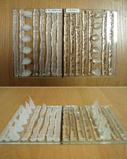 Герметик для дерева цветной. Особенности акриловых герметиков