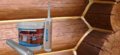 Герметизация швов сруба. Разновидности
