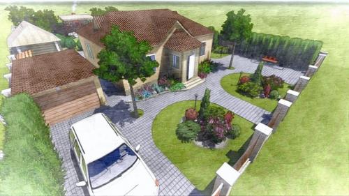 Как красиво оформить газон перед домом. Оформление газона своими руками 13