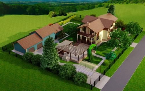 Как красиво оформить газон перед домом. Оформление газона своими руками 22