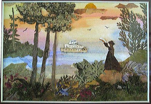 Как сделать картину из сухих цветов. Картины из листьев и цветов своими руками: 70 идей