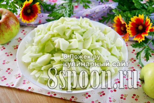 Яблочное варенье с лимоном. 